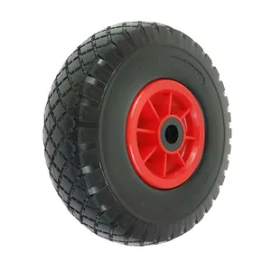 10 13 16 inch Unique Design Special Low Cost 10 x 3.00-4 Pu Foam Wheel Wheelbarrow Wheels Wheel For Trolley Handtruck