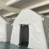Tente gonflable à grande capacité, installation rapide, haute durabilité, abri de secours, hôpital d'urgence, tente de secours médical