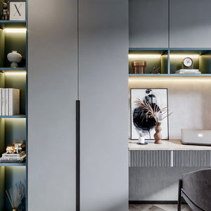 Ultimate Integrated <strong>Bedroom</strong> Furniture System Multifunctional Wardrobe Bed Desk <strong>Unit</strong> for Contemporary Homes - Product Image 6