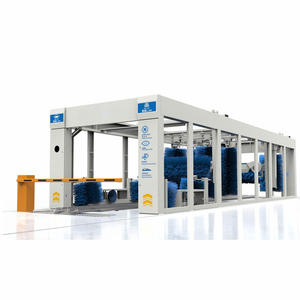 Máquinas de lavado de coches de túnel eléctrico automático inteligente Autoservicio Lavadora de coches de alta presión de vuelco inteligente - Product Image 1