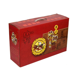 Bakery Packaging Portable Small Mini Pastry Box Birthday Gift Kraft Paper Food Cardboard Handle Cake Box