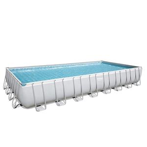 AfterSea metros <span class=keywords><strong>Piscina</strong></span> de agua con marco de acero, <span class=keywords><strong>piscina</strong></span> enmarcada para patio trasero, <span class=keywords><strong>piscina</strong></span> de césped ultra <span class=keywords><strong>XTR</strong></span> 18 pies - Product Image 1