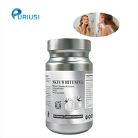Capsules blanchissantes à la niacinamide, extrait de tomate blanche, pépins de raisin, glutathion, SOD, VC, compléments alimentaires en capsules