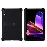 Blackview Mega2 Mega 2 için Tablet kılıfı 12 inç 2024 yumuşak silikon tam vücut darbeye koruyucu kabuk standı