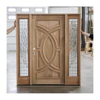 Portes en bois personnalisées Prima Villa moderne de haute qualité pour maison conceptions extérieures de portes doubles en bois porte d'entrée principale en bois