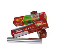 Rouleau de papier aluminium souple de qualité alimentaire 8011, robuste, pour la restauration et l'emballage, vente en gros