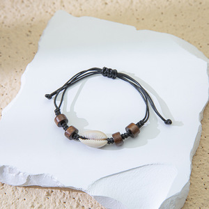 Pulsera de <span class=keywords><strong>la</strong></span> <span class=keywords><strong>Amistad</strong></span> con Cuentas de Turquesa Estilo Oceánico Europeo <span class=keywords><strong>y</strong></span> Americano 2023 - Decorada con Cuentas, Trenzada <span class=keywords><strong>y</strong></span> Conchas - Product Image 2