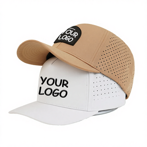 หมวกเบสบอลแบบกำหนดเอง 5 ชิ้น 100% อะคริลิก ลายตัวอักษร กันน้ำ เจาะรูด้วยเลเซอร์ แผ่นยางปะติด หมวกทรงแด๊ด ยูนิเซ็กซ์ - Product Image 4