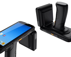 Terminal RFID portable de haute qualité, lecteur/enregistreur portable longue portée noir, vente en gros d'usine - Product Image 2