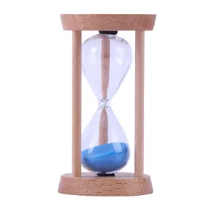 Creative Wooden 3 Minutes Hourglass Timer for Household Decoration Birthday Gift Wood Crafts