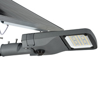 Farola Solar impermeable para jardín, lámpara LED de calle, proyecto de farola Solar, 50W