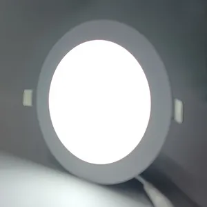 Ultra-fino 3W 6W 9W 12W 15W 18W 24W Led Panel Light Recessed Teto Lâmpada Anti Glare Painel de luzes para iluminação interior