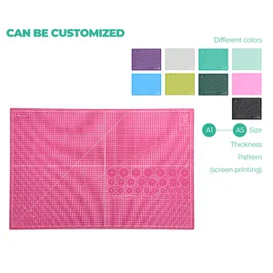 Factory Direct Sale Washable Cutting Mat Self Healing Double Sided Craft A1 Cutting Mat For Sewing