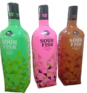 Custom CMYK Full Printing PVC Advertising Giant Inflatable Wine Bottle Inflatable Beer Bottle Inflatable Bottle