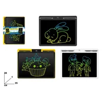 Tableau de dessin en plastique Maxi Pad 35 cm pour enfants de 3 à 6 ans, thème animaux et nature, jeu créatif