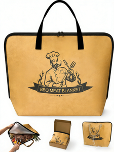 Sac isotherme pour brisket, couverture de barbecue avec ouverture large pour la cuisson de la viande, pour brisket/bœuf/dinde - Product Image 1