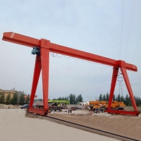 Grue portique à poutre simple de 20 à 35 tonnes pour la manutention de blocs de marbre et de granit