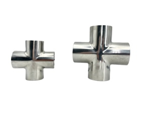 2025 China Wholesale Stainless Steel 304 Sanitary Welding Cross Elbow <strong>Tee</strong> <strong>Reducer</strong> <strong>Pipe</strong> <strong>Fittings</strong> - Product Image 2