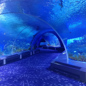 Fabrieksgemaakte, nieuwe stijl, onregelmatige, milieuvriendelijke, transparante, cilindrische, grote <span class=keywords><strong>aquarium</strong></span> van acrylplastic - Product Image 5