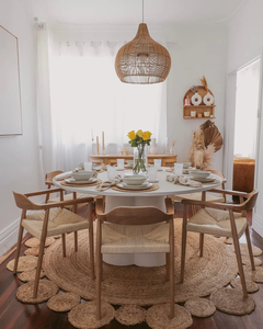 Super Quality Bask Jute <b>Rug</b> with Round Shaped Non <b>Slip</b> Handmade Floor Decor Bask Jute <b>Rug</b> For Sale By Exporters - Product Image 5