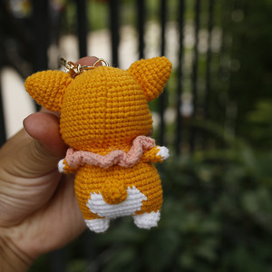Muñeco de peluche tejido a mano transfronterizo, con temática de patata, pingüino y guisante, para apoyo emocional y energía positiva, regalo y adorno de escritorio - Product Image 5