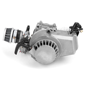Kit <span class=keywords><strong>moteur</strong></span> 2 temps 47cc 49cc, refroidissement par air, démarrage manuel avec réservoir de carburant pour mini quad, moto tout-terrain, scooter - Product Image 1