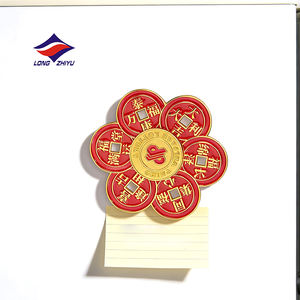 Longzhiyu, 20 Anni di Esperienza, Magneti per Frigorifero in Metallo Personalizzati con Logo, Souvenir Turistici in Smalto Morbido, Magneti 2D Personalizzati per Frigorifero - Product Image 3