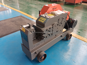 Machine de découpe de barres d'armature professionnelle, mobile, pour la construction, machine de découpe de barres d'armature en fer, coupe-barres en acier électrique - Product Image 2