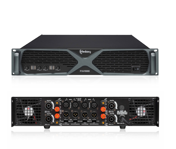 Dragonstage Professional Sound 4 Channel 1000 Watt Power Amplifier Disco Amplifier