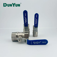 Vanne à boisseau sphérique en laiton forgé à chaud, personnalisable en usine, avec levier allongé et filetage femelle pour eau, gaz, huile, OEM ODM