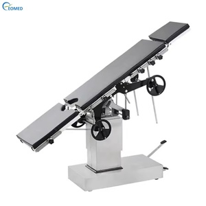 Table d'opération hydraulique manuelle PLYOT-3001 en acier inoxydable 304, table chirurgicale, lit de salle d'opération - Product Image 4