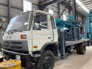 סין משאית רכוב מים מכונת קידוח הידראולי 200 מ '300 מ' עומק מים היטב קידוח - Product Image 5