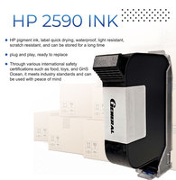 Penjualan langsung penjualan IQ800 Printer Inkjet 12.7mm genggam dengan 40ml Cartridge tinta penuh hitam untuk Printer TIJ