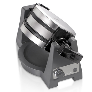 RAF 1400W <b>Waffle</b> <b>Maker</b> Rotating Structure Double Sided Uniform Heating Non Stick Plates for Consistent Cooking Breakfast Sandwic - Product Image 2