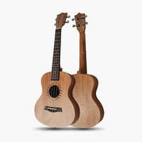 Ukulele hawaïen mat en bois d'acajou de 23 pouces, à quatre cordes, avec boîte en papier kraft de Guangdong – Achat direct