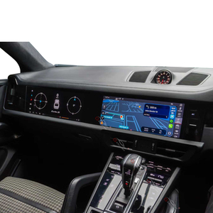 Kits de mise à niveau de voiture Gerllish à double écran de 24,6 pouces, console numérique multimédia Android pour Porsche Cayenne 2011-2017 - Product Image 3