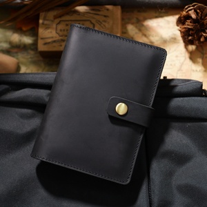 Custom Engraved Leather Travel Wallet Genuine Leather Passport Holder - Product Image 3