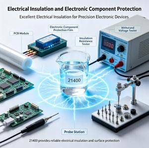 Adhesivo de Silicona SH-21400 de Curado Rápido a Baja Temperatura sin Volatilización de Moléculas Pequeñas y Alta Transparencia - Product Image 4
