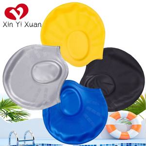 Professional Silicone <b>Swimming</b> <b>Cap</b> for Adults Waterproof Moisture-Proof Ear Protection Ear <b>Cap</b> Manufactured for Women Long Hair - Product Image 6