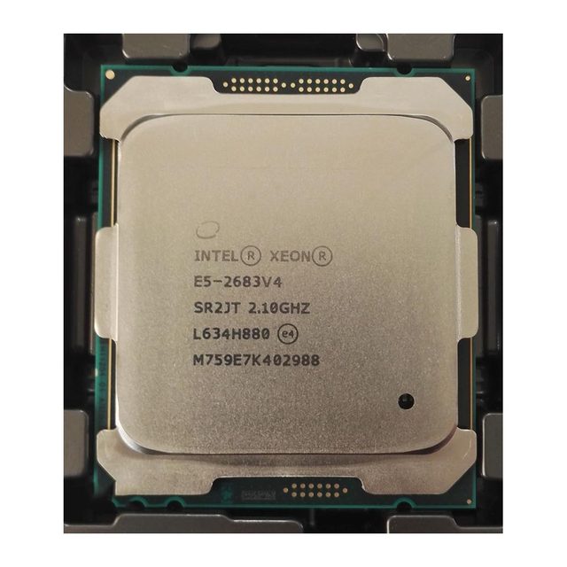 Server Processor Xeon 2683v4 E5-2683 V4 14nm 16 Core 2.10 Ghz Tel X for New Refurbished Used Servers