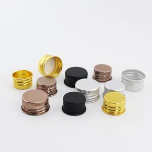 Tùy chỉnh sang trọng tinh thần chai Stopper tinh thể gỗ tổng hợp kim loại nắp nhựa nút chai Stopper chai rượu vang Stopper biểu tượng tùy chỉnh - Product Image 5