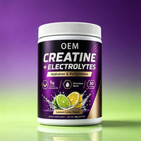 Greenpie OEM – Complexe pré-entraînement pour adultes, soutien musculaire, énergie, L-Taurine, Créatine Monohydrate, Électrolytes, Poudre sans sucre