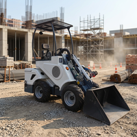 Mini-chargeuse sur pneus télescopique électrique HAIJU HJ620 Max. Reach (Boom Extended) 2750mm Débit d'huile de travail 30L/min Direct usine