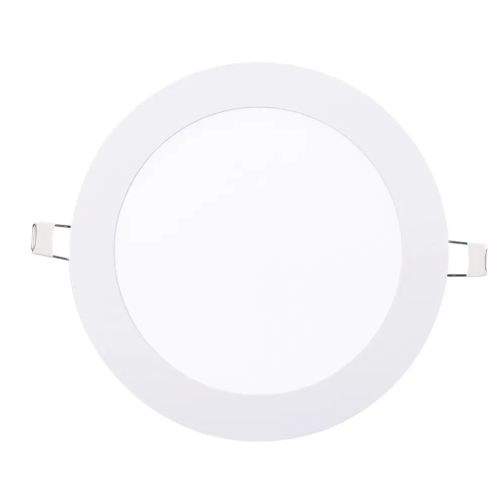 Round and square 110v panel light 12v dc 24 volt white round flat ceiling led light panel detect 220v ceiling light panel