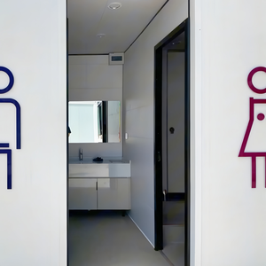 Toilettes portables haut de gamme, écologiques, au design moderne, conteneur modulaire, pour usage en bureau et immeuble - Product Image 6