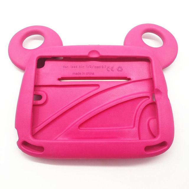 Cute EVA Handheld Silicone Tablet Stand Cover for Kindle Fire HD 8 2026 Kids Protective Case