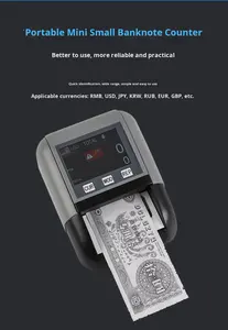 Dolar/Euro/Yuan plastik para için oportable taşınabilir küçük özgünlük dedektörü <span class=keywords><strong>UV</strong></span>/IR/MG algılama dijital ekran isteğe bağlı lityum - Product Image 6
