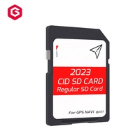 Carte SD CID 16 Go par GST avec CID pour la navigation cartographique pour GPS de voiture avec CID modifiable pour l'Europe