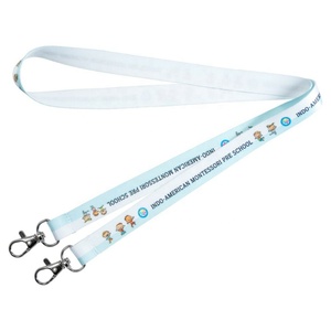 Lanières personnalisées promotionnelles en gros avec transfert thermique, lanière rétractable avec <span class=keywords><strong>porte</strong></span>-<span class=keywords><strong>badge</strong></span> d'identification - Product Image 2