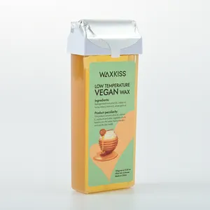 Groothandelsprijs 100Ml Honing Ontharende Veganistische Cartridge Zachte Was Voor Hand-En Voetenontharing